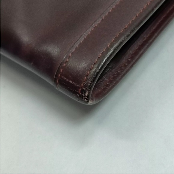 Hermes Bordeaux Leather Clutch Jige GM - Picture 7 of 14